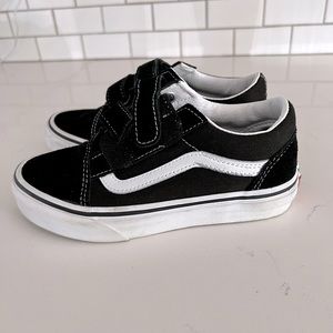 Kids unisex Velcro VANS size 1.5
